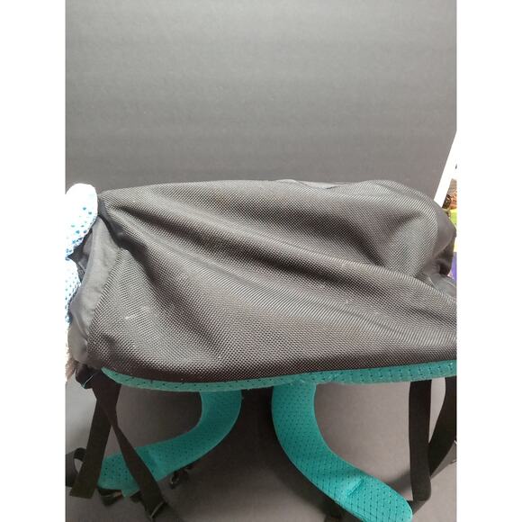 The North Face Borealis Backpack Hiking, Camping, School, Work Black Teal Purple - Picture 9 of 14